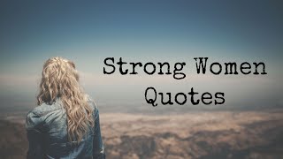 25 Strong Woman quotes to Empower You  Veva Motivation [upl. by Osbourn]