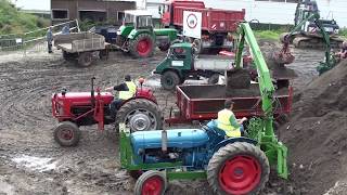 Nostalgische grondverzet demo  AgroMarkt 2017  Gistel [upl. by Rydder]