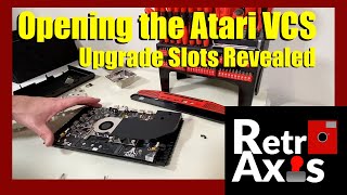 Atari VCS teardown look inside the case upgrade tips and a hidden secret on the mainboard [upl. by Case]