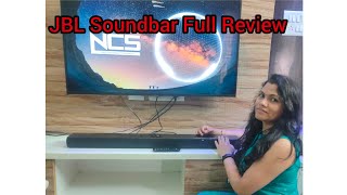 Sound Bar SB120 JBL Full review [upl. by Nuawad198]