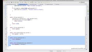 Struts 2 Tutorial 15  Using Model Objects [upl. by Aras]