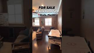 Luxury 10 Acre Horse Farm in Ocala Florida FOR SALE  Gailey Enterprises Real Estate [upl. by Harutak]