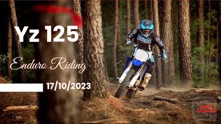 Yz 125 FarmEnduro riding 17102023 [upl. by Christmann]