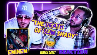 Das Vielleicht BESTE EMINEM Album ALLER ZEITEN🥵🔥EMINEM  THE DEATH OF SLIM SHADY Album Reaction [upl. by Heti649]