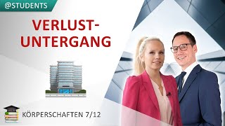 Verlustuntergang bei der Übertragung von Körperschaften und Ausnahmen hierzu  Körperschaftsteuer 7 [upl. by Paik421]