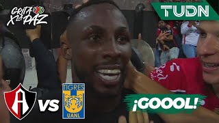 ¡OTRO GOLAZO Quiñónes firma un BOMBAZO  Atlas 30 Tigres  Grita México C22  Semis  TUDN [upl. by Alliuqaj]