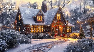 Snowy Christmas Jazz Ambience ❄️ Happy Mood Christmas Jazz Music for Your Holy Jolly Holiday [upl. by Heyer]