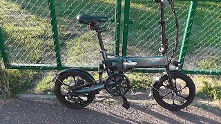 fiido ds2 fantastic folding electric bike with test ride up 6 8 hill [upl. by Neehsuan]