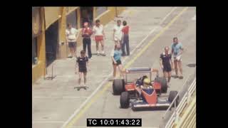 Ayrton Senna F1 1984 preseason testing [upl. by Buehler]