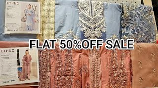 Ethnic Mid summer sale 2024 Flat 50 Off 😱 Ethnic sale Today [upl. by Okiman860]