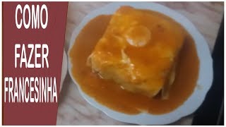 Como fazer Francesinha [upl. by Zeitler148]