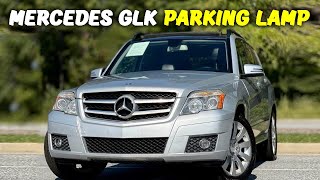 How to replace Mercedes GLK350 parking lamp light 20102015 x204 glk parkinglamp replacement [upl. by Genna]