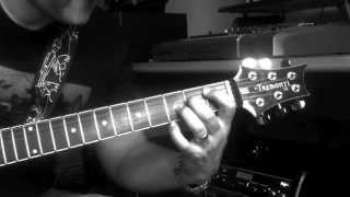 Drop D Metal Riff with Tritone Chord [upl. by Stedman]