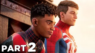 SPIDERMAN 2 PS5 Walkthrough Gameplay Part 2  PETER PARKER FULL GAME [upl. by Brinson]