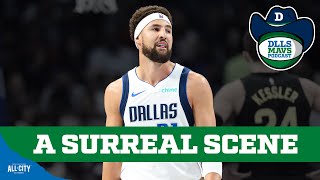 Klay Thompson shines in ‘surreal’ Mavericks preseason debut  DLLS Mavs Podcast [upl. by Narod]