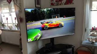 TVWandhalterung Montage und Kabelmanagment LG OLED65C27LA TV 65 Zoll OLED evo Fernseher Anleitung [upl. by Ahsik770]