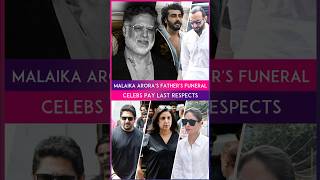 Malaika Aroras Father Funeral Arjun Kapoor Kareena amp Karisma Kapoor amp Others Pay Last Respects [upl. by Bernice305]