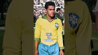 BRAZIL WORLD CUP 1962 WINNERS THEN AND NOW football shorts [upl. by Lupien63]