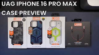 Urban Armor Gear iPhone 16 Pro Max Case Preview [upl. by Rodrick]