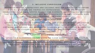 PRINCIPLES OF INCLUSIVE EDUCATION [upl. by Enomsed]