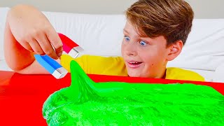 Magnetic Slime Science Experiments [upl. by Wisnicki]