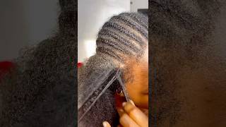 Takedown  Loosen My 6Months Straight Back Cornrows With Me Using No Products [upl. by Anagrom]