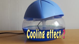 Does Water Air Purifier Revitalizer create a cooling effect [upl. by Benjamen626]