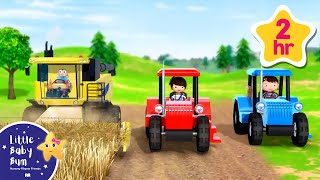 🌠 2 godziny 🌠 Traktor na polu 👧🏻 Little Baby Bum po polsku ⭐ Piosenki i bajki dla dzieci [upl. by Calvo69]