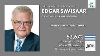 JinglesPeloMundo quotKaunis maaquot  Edgar Savisaar Eesti Keskerakond  Tallinn Estônia  2013 [upl. by Dolphin817]