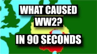 What Caused World War Two in 90 Seconds [upl. by Scevo37]