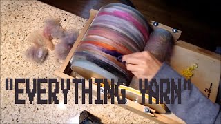 How to make Razzle Dazzle Rabbitry amp Yarns LLC quotEverything Yarnquot Batt Art or traditional yarn [upl. by Ylrad]