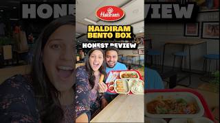 Haldirams New quotBENTO BOXquot Honest Review🍱 food streetfood review momos trending shorts [upl. by Ynohtona]