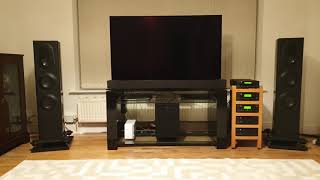 Monitor Audio Platinum PL200 II with Cyrus Audio [upl. by Carpenter201]