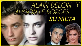 ALAIN DELON Y SU NIETA ALYSON LE BORGES [upl. by Kleper]