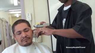 Haircutting Skin Tight Fade clipper cut by Vaughn the Fade Artist [upl. by Nahgam569]