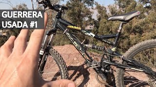 Bicicleta Doble Suspensión para Enduro y Downhill con poco Dinero Guerrera Usada 1 [upl. by Hocker]