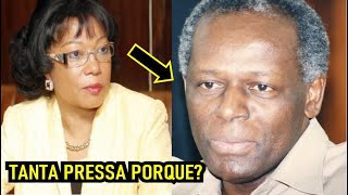 MÃE DA TCHIZÉ ARRASA MPLA  TANTA PRESSA PORQUE   MARIA LUISA ABRANTES [upl. by Horlacher]