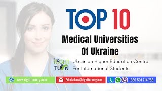 Top 10 Medical Universities In Ukraine  Study Medicine MBBS In Ukraine [upl. by Oster]