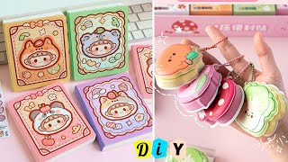 🌷How to make Stationery  DIY Stationery  Handmade stationery  School hacks [upl. by Dalury]