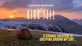 Kirk Fell Wild Camp from Honister Slate Mine with the Hilleberg Soulo [upl. by Wendelina]