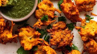 Pakora Indian Vegetable Fritters [upl. by Mixie]