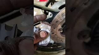 Yamaha R15 v4 disk brake damage।। R15 [upl. by Lrae342]