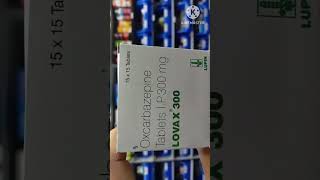 LOVAX 300 mg tablet Oxcarbazepine 300 mg tablet Benifits side effects [upl. by Nallac]