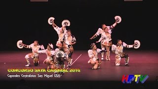 Caporales Centralistas San Miguel  Concurso de Saya Caporal 2016 [upl. by Nosretep]