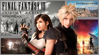 Final Fantasy VII All Cinematics Chapter 1 [upl. by Naujit]