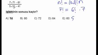 2012 KPSS Lisans Matematik Çözümleri1 [upl. by Eus]