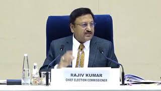 Press Conference by Election Commission of India [upl. by Nirrak]