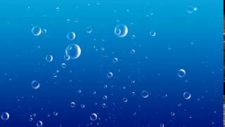 ФУТАЖ Пузырьки воздуха в воде  Footage Bubbles [upl. by Ayekin]