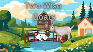 Two wise goats story in EnglishEnglish moral story short story for kidsbedtime story [upl. by Eniliuqcaj800]