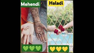 Elina samantaray haladi💛mehendi💚 video wedding shortvideo youtubeshorts [upl. by Monty]